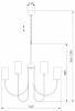 Открыть Люстра на штанге Eurosvet Abbey 60164/6 латунь Фото Люстра на штанге Eurosvet Abbey 60164/6 латунь