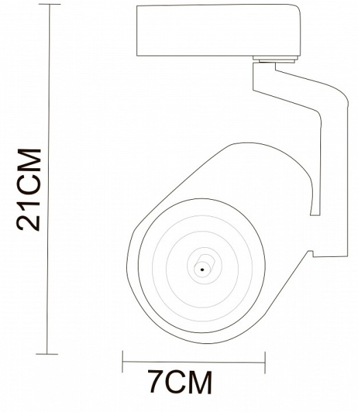 Фото Светильник на штанге Arte Lamp Traccia A2320PL-1WH