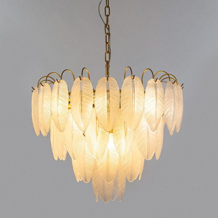 Открыть Подвесная люстра Arte Lamp Evie A4052LM-12SG Фото Подвесная люстра Arte Lamp Evie A4052LM-12SG
