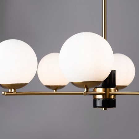 Фото Люстра на штанге Freya Marble FR5230PL-08BS