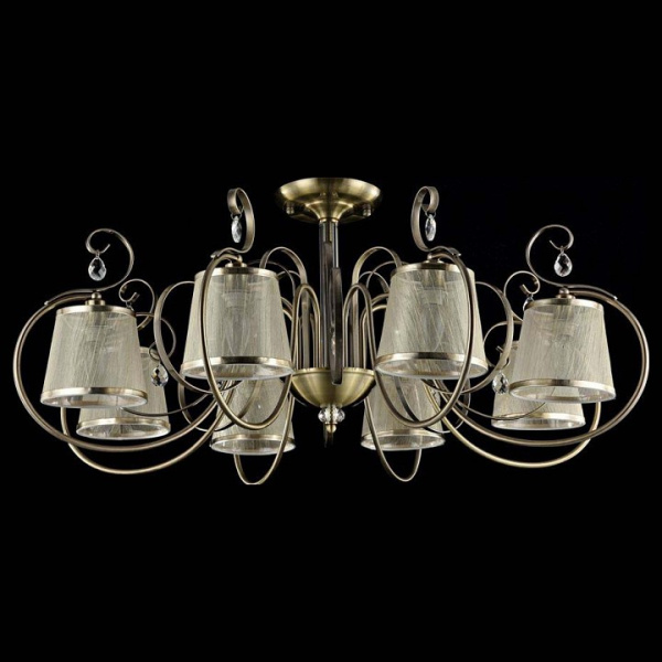 Фото Люстра на штанге Freya Simone FR2020-CL-08-BZ