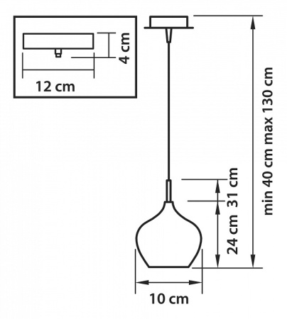 Фото Подвесной светильник Lightstar Pentola 803040