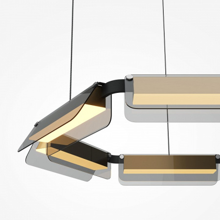 Фото Подвесная люстра Maytoni Flat MOD296PL-L40BS3K