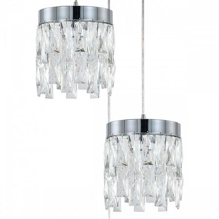 Открыть Подвесной светильник Indigo Anna 12029/3P Chrome Фото Подвесной светильник Indigo Anna 12029/3P Chrome