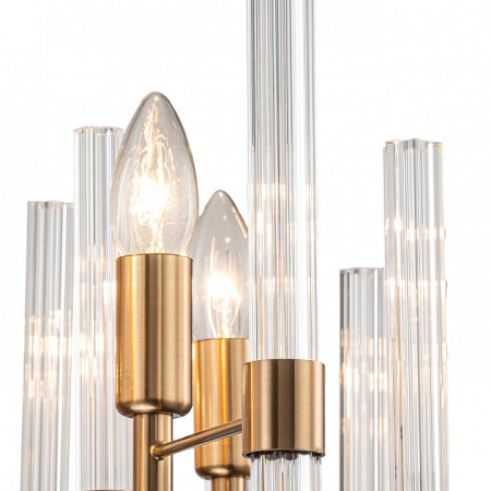Открыть Подвесная люстра Indigo Favara 11040/7P Brass Фото Подвесная люстра Indigo Favara 11040/7P Brass