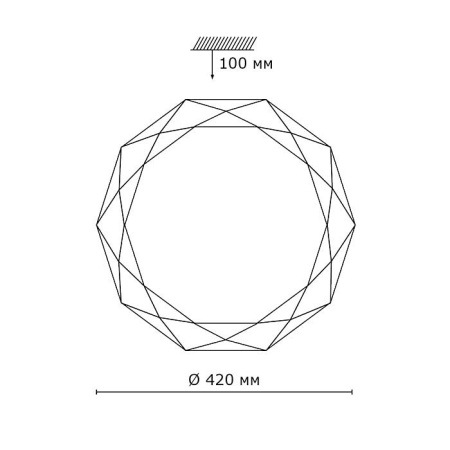 Открыть Накладной светильник Sonex Tora 2012/D Фото Накладной светильник Sonex Tora 2012/D