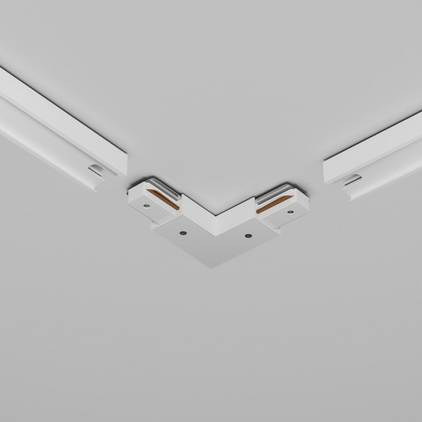 Фото Соединитель угловой L-образный для треков Maytoni Accessories for tracks Unity TRA001CLB-11W