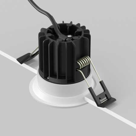 Фото Встраиваемый светильник Maytoni Round DL058-7W4K-W