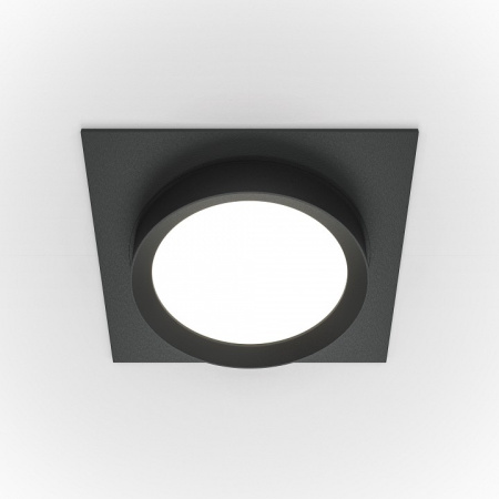 Фото Встраиваемый светильник Maytoni Hoop DL086-GX53-SQ-B