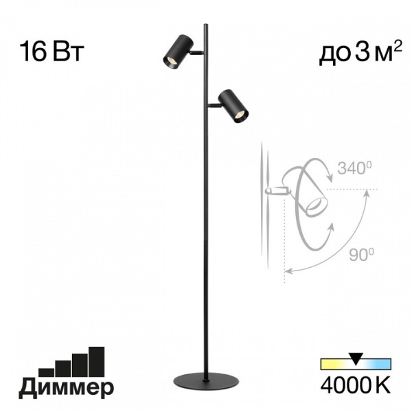 Фото Торшер Citilux Twin CL809011N