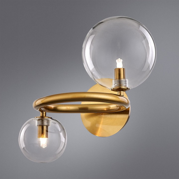 Открыть Бра Arte Lamp Albus A7780AP-2AB Фото Бра Arte Lamp Albus A7780AP-2AB