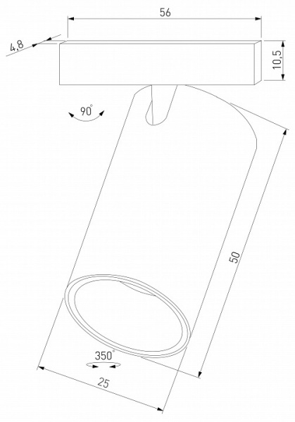 Фото Светильник на штанге Elektrostandard Mini Magnetic a067272