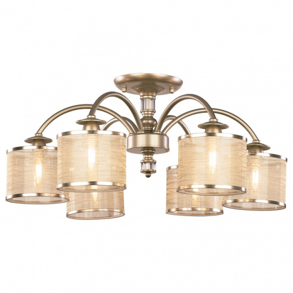 Фото Люстра на штанге Freya Ksenia FR2539CL-06G