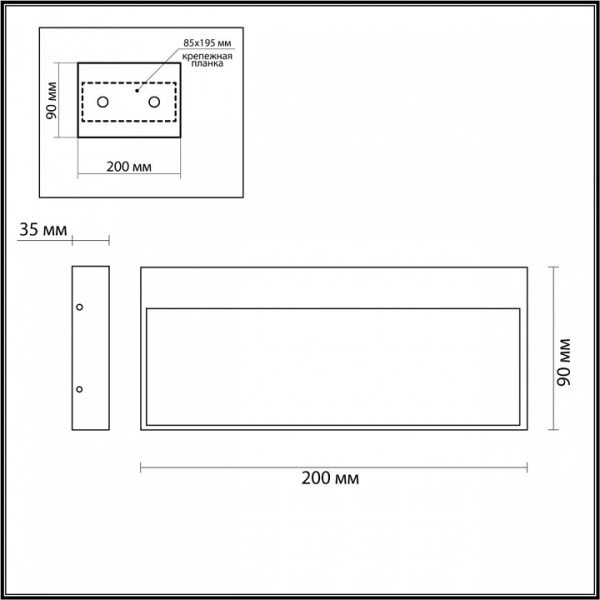 Фото Накладной светильник Odeon Light Vitty 6649/5WL3