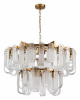 Открыть Подвесная люстра Indigo Brina 12027/18P Brass Фото Подвесная люстра Indigo Brina 12027/18P Brass