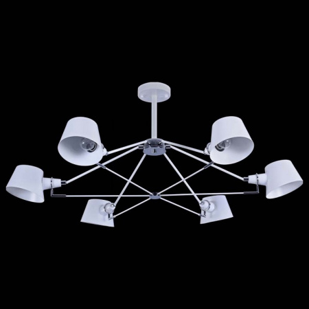 Фото Люстра на штанге Freya Abigail FR5038-CL-06-W