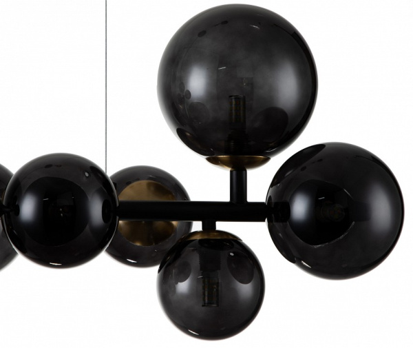 Фото Подвесная люстра Indigo Molecola 11018/10P Black