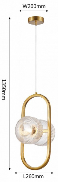 Фото Подвесной светильник Favourite Malinconia 4051-2P