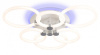 Потолочная люстра Ambrella Light FA FA3844 Потолочная люстра Ambrella Light FA FA3844