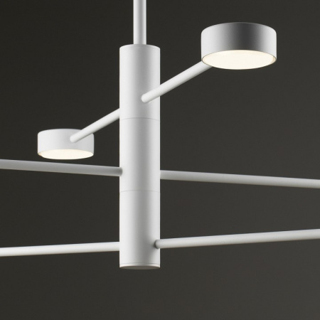 Фото Люстра на штанге Freya Tactic FR5363CL-06W