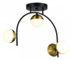 Открыть Потолочная люстра EVOLUCE Aarnio SLE6500-402-04 Фото Потолочная люстра EVOLUCE Aarnio SLE6500-402-04