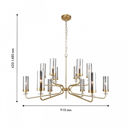 Фото Подвесная люстра F-promo Shandar 4620-12P