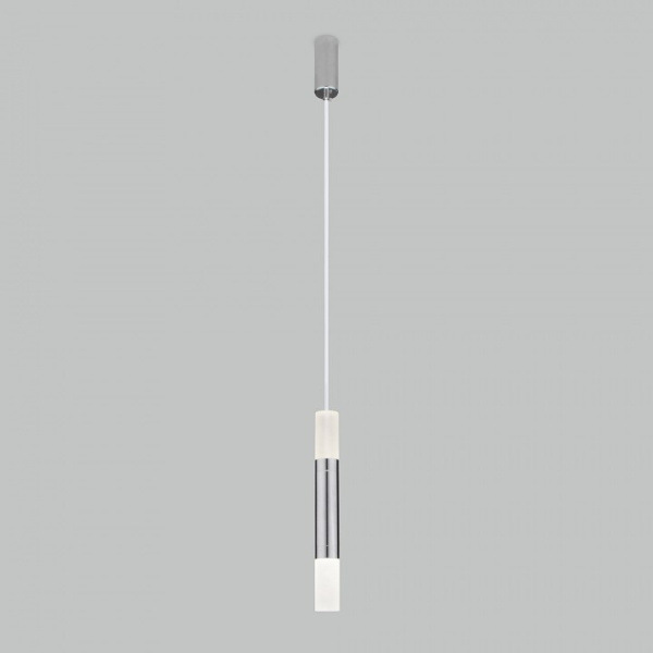 Открыть Подвесной светильник Eurosvet Axel 50210/1 LED хром Фото Подвесной светильник Eurosvet Axel 50210/1 LED хром
