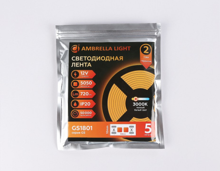 Открыть Лента светодиодная Ambrella Light GS GS1801 Фото Лента светодиодная Ambrella Light GS GS1801
