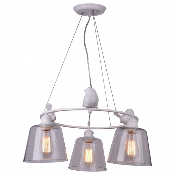 Фото Подвесная люстра Arte Lamp Passero A4289LM-3WH
