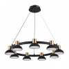 Открыть Подвесная люстра Indigo Traforo 11059/9P Black Фото Подвесная люстра Indigo Traforo 11059/9P Black