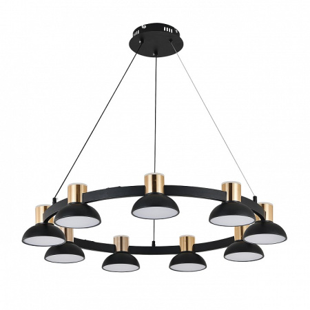 Открыть Подвесная люстра Indigo Traforo 11059/9P Black Фото Подвесная люстра Indigo Traforo 11059/9P Black
