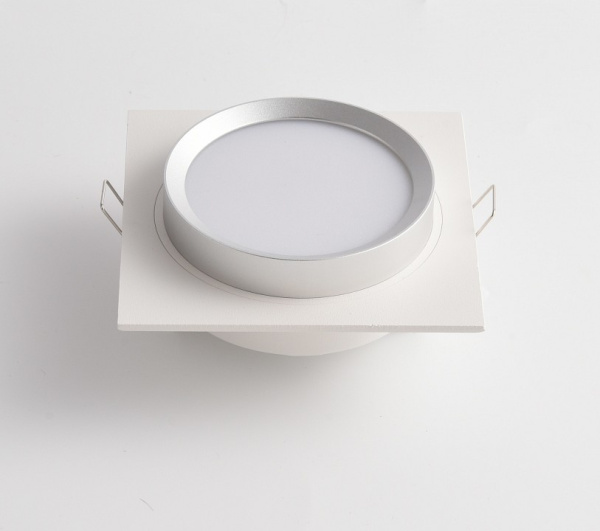 Фото Встраиваемый светильник Maytoni Hoop DL086-GX53-SQ-WS