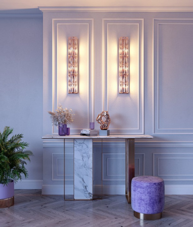 Фото Накладной светильник Maytoni Facet MOD094WL-03G