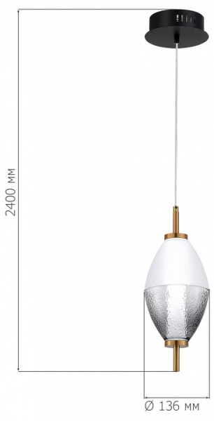 Фото Подвесной светильник ST-Luce Ice SL6130.403.06