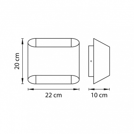 Фото Накладной светильник Lightstar Muro 808620