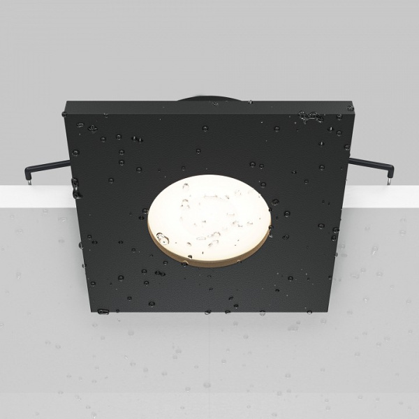 Фото Встраиваемый светильник Maytoni Stark DL083-01-GU10-SQ-B