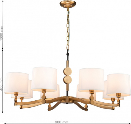 Фото Подвесная люстра Favourite Roshe 2624-8P