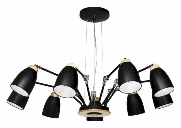 Фото Подвесная люстра Loft it Watchman LOFT4402/9BL