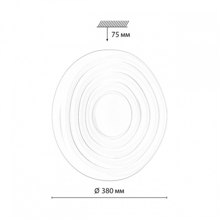 Открыть Накладной светильник Sonex Fass 7679/DL Фото Накладной светильник Sonex Fass 7679/DL
