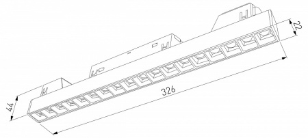 Фото Встраиваемый светильник Elektrostandard Slim Magnetic a067377