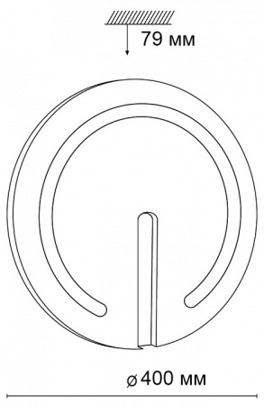 Открыть Накладной светильник Sonex Button 3041/DL Фото Накладной светильник Sonex Button 3041/DL