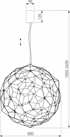 Фото Подвесной светильник Bogate's Alioth 452/1