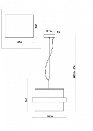 Фото Подвесной светильник Freya Bride FR5367PL-01BS