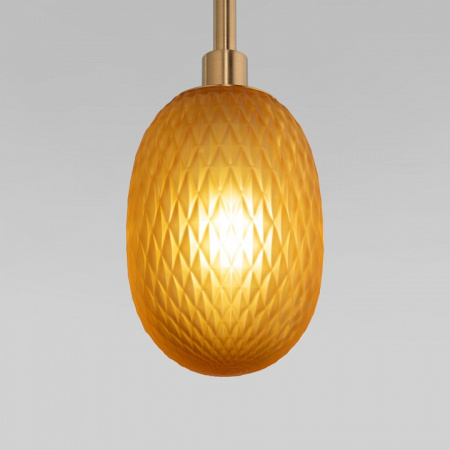 Открыть Подвесная люстра Eurosvet Pineapple 50266 дымчатый/прозрачный/янтарный Фото Подвесная люстра Eurosvet Pineapple 50266 дымчатый/прозрачный/янтарный