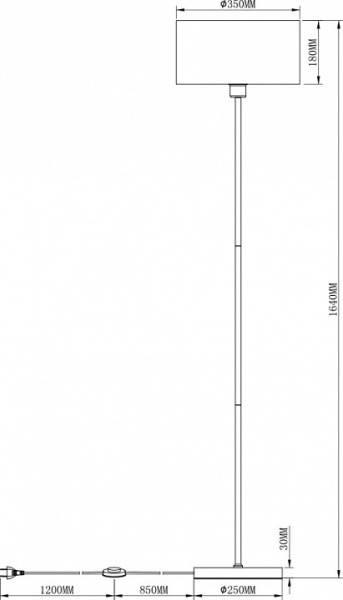 Фото Торшер Moderli Room V2734-1F