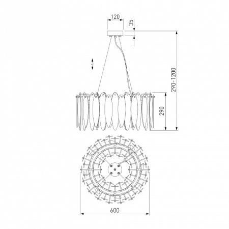 Фото Подвесной светильник Bogate's Canaria 326/8