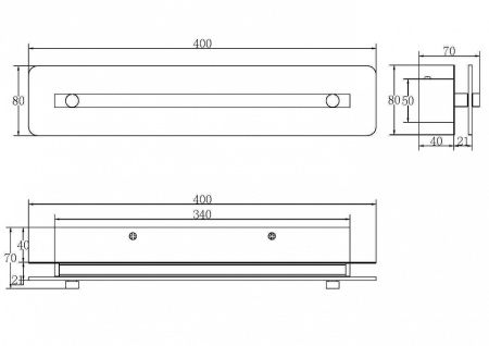 Фото Накладной светильник Maytoni Maya P091WL-L7CH3K