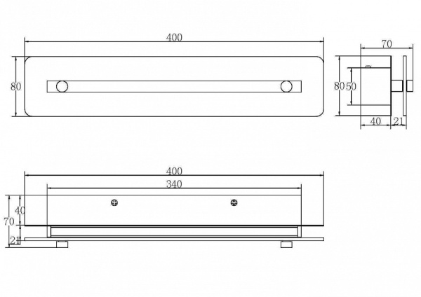 Фото Накладной светильник Maytoni Maya P091WL-L7CH3K