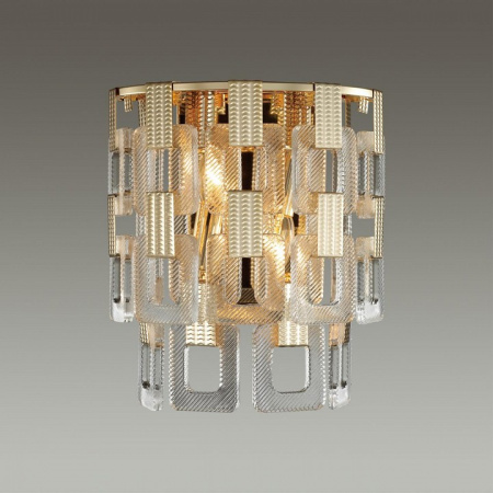 Открыть Накладной светильник Odeon Light Buckle 4989/2W Фото Накладной светильник Odeon Light Buckle 4989/2W