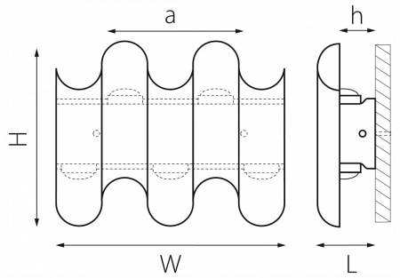 Фото Накладной светильник Lightstar Bosso 341533